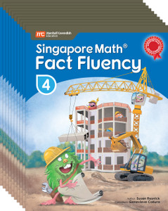 Singapore Math® Fact Fluency - Grade 4 (10 Pack of the same book)