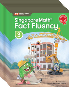 Singapore Math® Fact Fluency - Grade 3 (10 Pack of the same book)