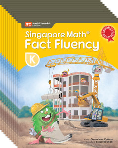 Singapore Math® Fact Fluency - Grade K (10 Pack of the same book)