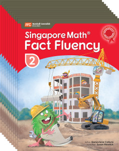 Singapore Math® Fact Fluency - Grade 2 (10 Pack of the same book)