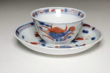 sale: 18c Antique Chinese porcelain cup and saucer