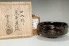 sale: 4th Raku - Ichinyu (1640-1696) kuro-raku tea bowl 