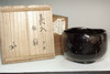 sale: 7th Raku - Chonyu (1714-1770) Kuro-raku tea bowl 