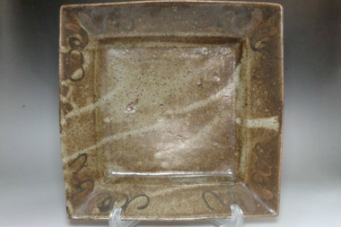 sale: Shimaoka Tatsuzo (1919-2007) Vintage pottery plate in Mashiko ware