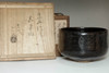 sale: 5th Raku Sonyu (1664-1716) Antique kuro-raku tea bowl