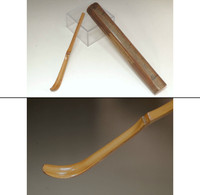 sale: Taniguchi Denjo (1713－1779) Antique bamboo tea scoop