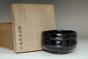 sale: Antique small kuro-raku tea bowl