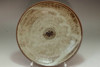 sale: Jomon inlay plate in Mashiko ware by Shimaoka Tatsuzo 