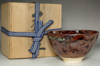  Kato Shuntai (1802-1877) Antique tea bowl #4187