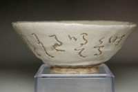 sale: Otagaki Rengetsu (1791-1875) Antique poem carved pottery bowl 