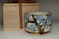 sale: Ogata Kenzan - Tea bowl in Kyo pottery