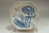 sale: Nonomura Ninsei (1648-1690) Blue and white pottery dish plate