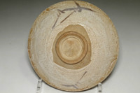 Antique Shino pottery teabowl #4421