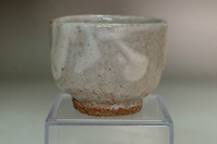 sale:  Kato Tokuro (1896-1985) shino sake cup