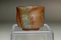 Mori Togaku (1937- ) Bizen pottery sake cup #4503