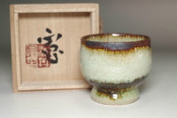 sale: Kawai Kanjiro (1890-1966) Vintage pottery sake cup