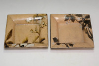 sale: Ogata Kanzan (1663-1743) Set of 2 antique painted plates