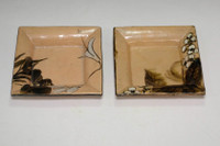 sale: Ogata Kanzan (1663-1743) Set of 2 antique painted plates