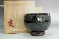 sale: Kawai Kanjiro (1890-1966) Vintage pottery teabowl