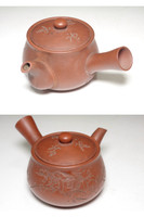 Vintage Tokoname pottery teapot #4830