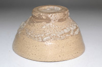 Antique Korean pottery Ido teabowl #4836
