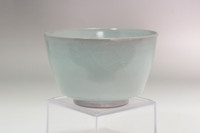 Suzuki Sansei  (1936-  ) Vintage celadon pottery cup #4855