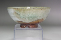 Yamane Seigan (1952- ) Original glazed Hagi pottery teabowl #4873