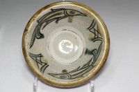 Kinjo Jiro (1912-2004) Vintage  pottery dish bowl #4946