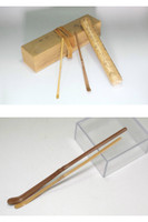 Ichido Soto (1714-1799) Antique Japanese bamboo tea scoops #4959