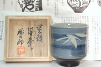 Sakuma Totaro (1900-1976) Vintage mashiko pottery teacup #4970