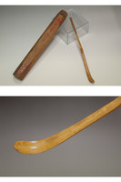 Chashaku - Antique bamboo tea scoop #4991