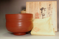 Ito Sekisui 5th (1941- ) Vintage MUMYOI pottery teabowl #4994