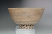 Antique IDO CHAWAN style HAGI pottery teabowl #5001