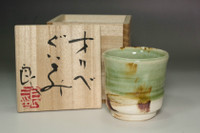 Koie Ryoji (1938- 2020) Vintage ORIBE ware cup #5273