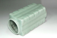 Yuan Dynasty Longquan Celadon Cong Vase, 14C #5291