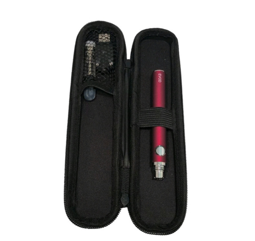 Red Burgundy Vape Pen Charger Case Kit Cartridge Sold