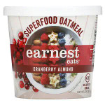 Earnest Eats Cranberry Almond Oatmeal