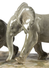 Following The Path Elephants Sculpture Lladro 01009390