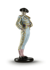 Bullfighter Figurine. Blue. Limited Edition lladro 01002013