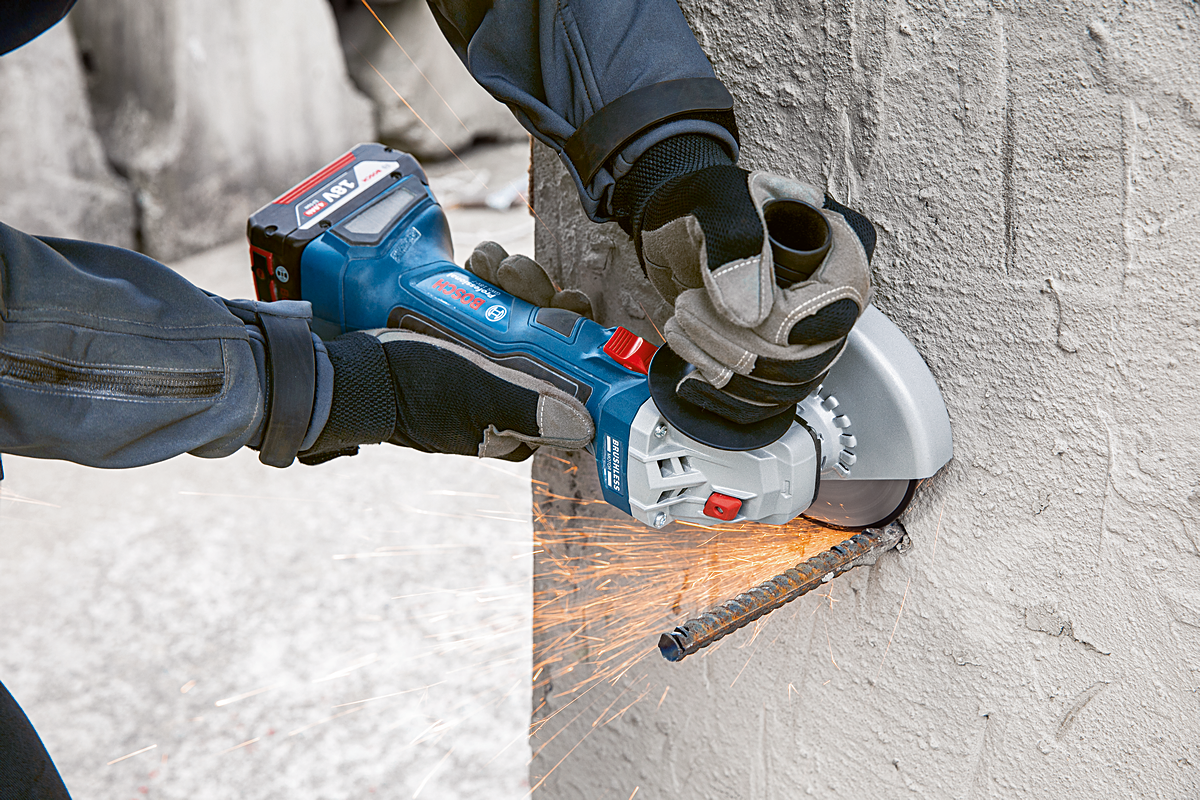 Bosch 18V-7 115mm Angle Grinder (Body Only) (06019H9003)