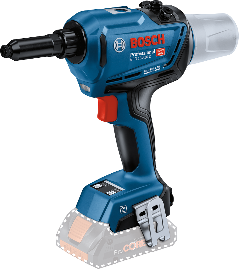 Bosch GRG 18V-16 Cordless Rivet Gun (06019K5000)