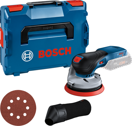 Bosch GEX 18V-125mm Cordless Random Orbit Sander Body Only (L-Boxx) (0601372200)