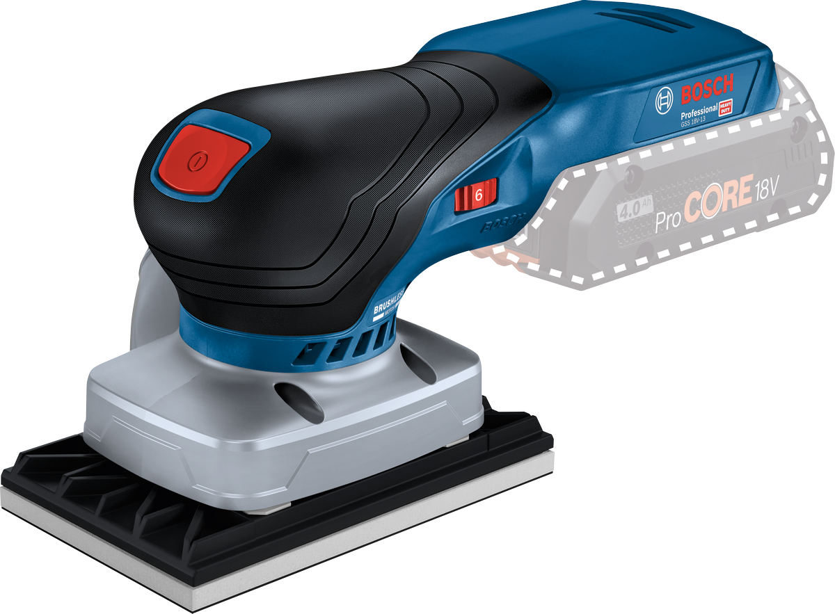 Bosch GSS 18 V-13 Orbital Sander Body Only (L-Boxx) (06019L0101)