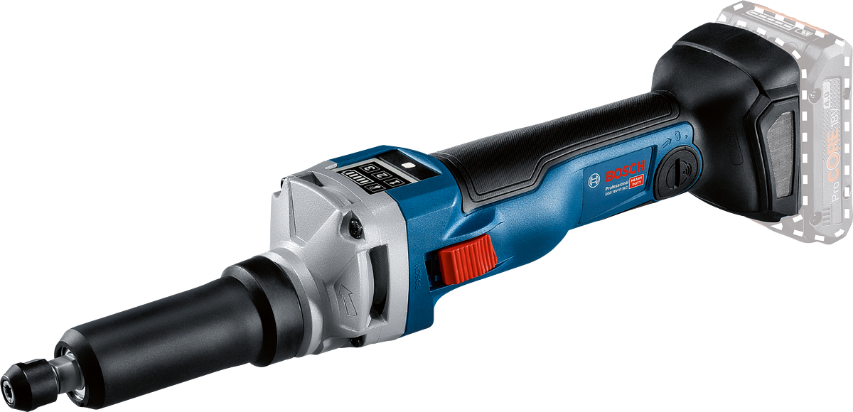 Bosch GGS 18V-10 SLC Cordless Straight Grinder (06012B4001)