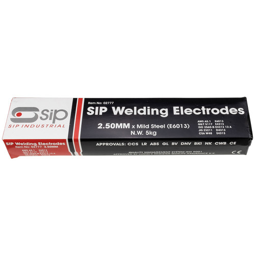 SIP 5kg x 2.5mm 6013 Mild Steel Electrodes (02777)