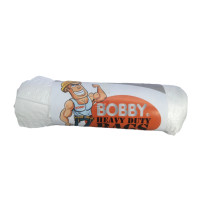 BOBBY 60x100CM White Heavy Duty Rubble Bags (5 Pack) (RBAGS)