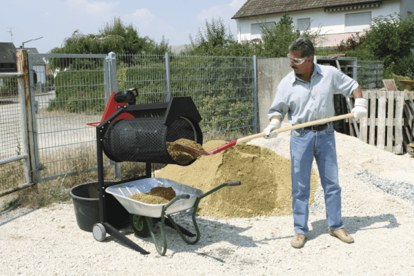 SCHEPPACH RS400 AUTOMATIC ROTARY SOIL SIEVE 