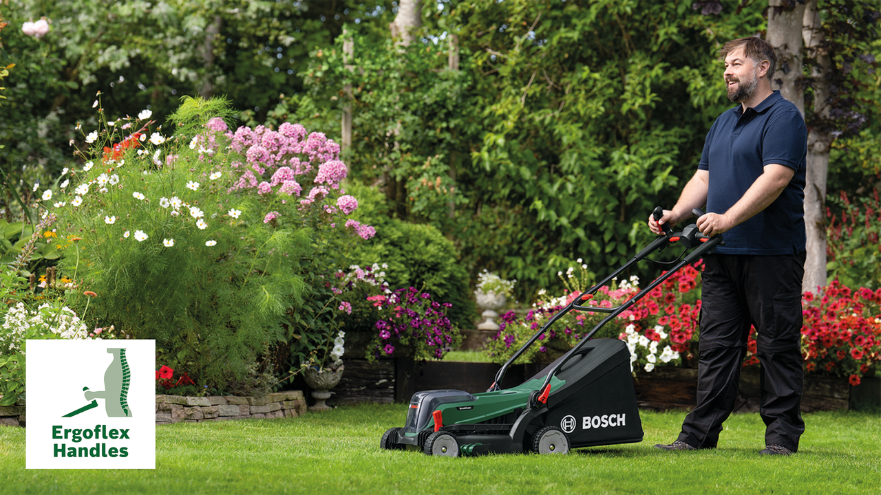 Bosch UniversalRotak 2x18V 37 550 Cordless Lawnmower Body Only