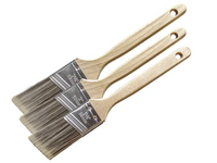Faithful 3 Piece Tradesman Synthetic Sash Brush Set