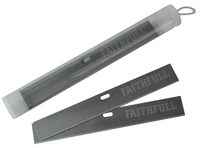Faithful 4in Spare Scraper Blades Pack 5